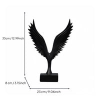 Golden Feather Ornament Opening Gift Angel Appendages Decor Nordic Design