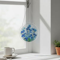 Light-Catching Colorful Bird Window Decor Vibrant Bird Sun Catcher Decorative Acrylic Sun Catcher Artistic for Sunny Room