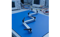 5 Pieces Adjustable Bracket with Locking Lever Lockable Connector Arm Extruded Hardware for Prototyping, Workshops