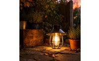 Wavy Openwork Lantern Uncovered Frame Outdoor Lighting Energy Saving