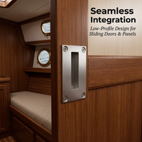 304 Stainless Steel Sliding Door Stopper, RV Door Lock, Secure Sliding Door Lock, Thick Solid Door L - Image 8