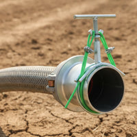 Irrigation Hose Clamp Metal Hose Clamp with Handle Easy to Install for Gardeners