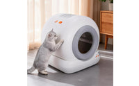 Fully Enclosed Automatic Litter Box App Control Smart Cat Litter Box Anti-Leakage for Home, Apartments