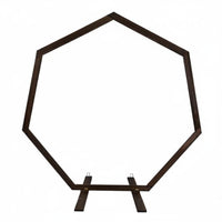 Heptagonal Wedding Arch Easy to Assemble Event Decoration Multipurpose