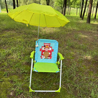 Foldable Children's Beach Chair with Umbrella