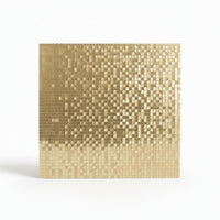 49 Pieces Glittering Wall Backdrop Square Glittering Panel Wall Easy-to-Hang