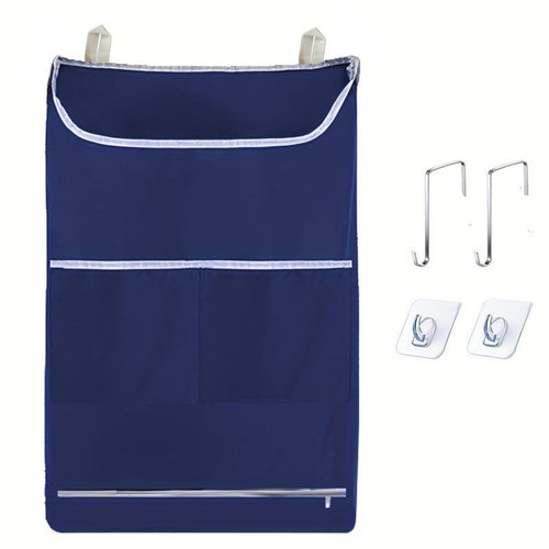 Door Hanging Laundry Bag with Hooks Easy Removal for Dorms, Bathrooms, Students