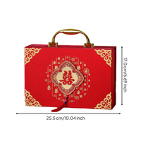 Gold wedding keepsake box