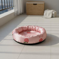 Hamster Cooling Bed Cute Fruit Patterns Round Guinea Pig Nest for Summer