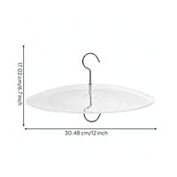 Bird Feeder Rain Guard with Hook Transparent Dome Guard Umbrella Cover for Backyard