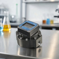 Gas Volume Meter Compact Gas Meter with Digital Display Display Low Profile for Engineers, Technicians, Laboratories, Workshops, Industrial Setups