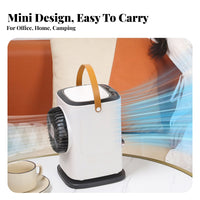 Desktop Misting Fan Cools and Humidifies Desktop Air Chiller Humidifying USB Powered Misting Fan for Office, Bedroom, Dorm Room