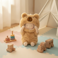 Capybara Headgear 10cm Doll Clothes for Cotton Dolls