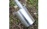 Bulb Planter Metal Seedling Transplanter Lightweight Tube Style Easy Soil Removal Seedling Hole Digger for Gardeners, Farmers, Farm