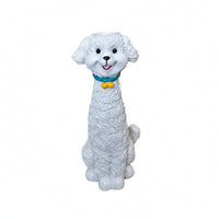 Dog-Shaped Vase Playful Expression Dog-Shaped Flower Vase Smooth Finish