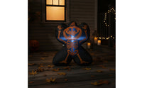 Standing Inflatable Skeleton Seasonal Halloween Inflatable Inflate Party Decor for Patio