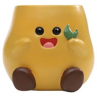 Creative Vegetable Cartoon Flower Pot Resin Succulent Planter for Office Desk
