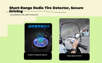 RF TPMS Tire Gauge for Cars