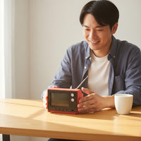 Playable Mini TV Plays Videos 1:12 Scale Television USB Rechargeable
