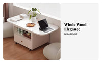 Multi-Tier Rolling Cart Mobile Design Expandable Rolling Storage Table for Hosts