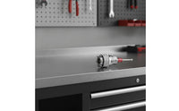 Knurled Socket Wrench with Drill Adapter Universal Adjustable Socket Wrench Compact Tool Multi-Function for Mechanics, DIYers, Workshops, Home Repairs