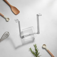 Stainless Steel Bag Stand Easy to Clean Foldable Trash Bag Stand Non-Slip