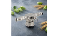 Slimline Keg Coupler with Pull Loop Stainless Steel Keg Coupler Quick Disconnect Hardware Leak-Proof for Kegerator