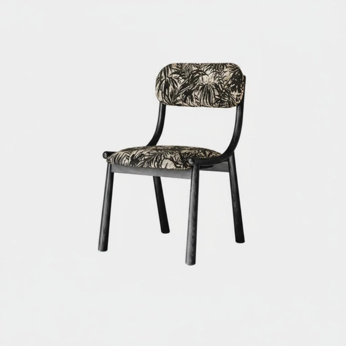 Cane rear Dining Chair French design Indoor Furniture sturdy Wood Frame Minimalist for Bedroom