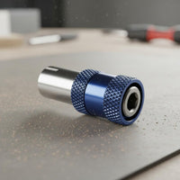 Drill to Screwdriver Conversion Head Compact Bit Extension Self-Locking Bit Holder for Hobbyists, Handymen