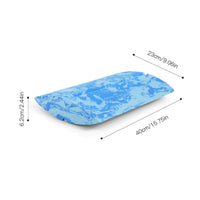 Curved Balance Coach with Groove Padded Balance Wedge Soft Fitness Wedge Supportive for Pilates Class