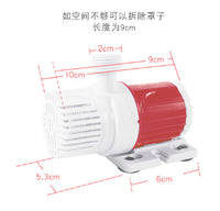 DC12V 24V无刷直流水泵循环泵 迷你潜水家用泵静音扬程12V 电压耐