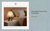 E27 frosted glass globe shade