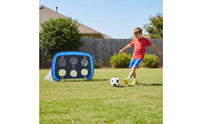 Multi-Functional Soccer Target Goal Versatile Athletic Gear Easy Storage Outdoor Toy for Park