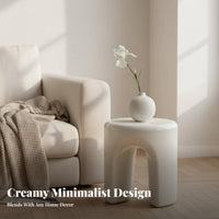 Arched Leg Stool Nordic Aesthetic Household Furniture Modern Minimalist