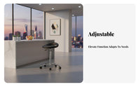 Adjustable rotate Bar Stool Cushioned Seat Adjustable rotate counter stoolstool for Adults