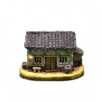 Miniature House Detailed Cottage Model Cute Mini House Figurines for Terrarium