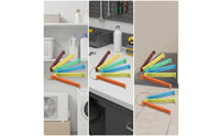 6 Pieces Air Conditioner Fin Comb Fine-Toothed Tool Flat for Installers