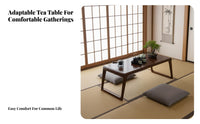Japanese Infusion Table Minimalist-Inspired-Inspired by Design Floor Desk Space-Saving Multi-Functional for Students