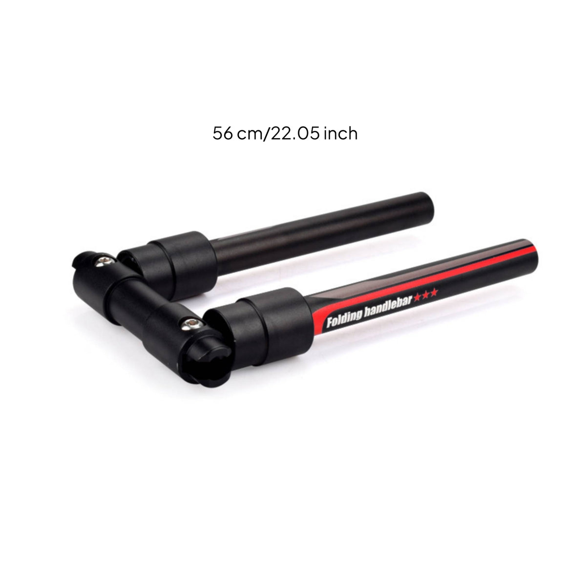Folding Handlebar Foldable Straight Handlebar Aluminum Alloy Adapter for Commuters,