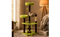 Feline Climbing Frame Multi-Level Pet Furniture Soft Fabric for Cats
