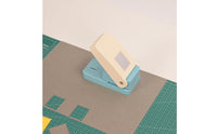 Handheld Postage Stamp Punch Easy to Use Postal Stamp Punch Sturdy Embosser with Square Die Comfortable for Journalers, Scrapbooking, Card Making