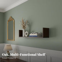 U-Shaped Display Rack Sturdy Wall-Mounted shelf Multi-Purpose for Book Lovers