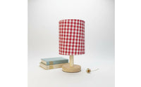 Textile Desk Light Bedside Lamp USB Charging Textile Shade Soft Ambient Lighting Decorative Function Suitable for Home Office Living Rooms Reading Corners
