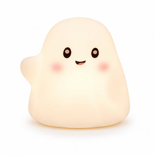 Spirit Night Light Soft Spirit Lamp Squeezable for Nightstand, Nursery, Kids