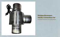 Stove Exhaust Fan, Copper Motor, Heating, Kitchen, Shed