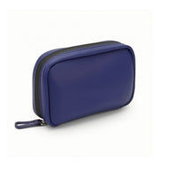 Travel Organizer Pouch with Transparent Pockets Compact Storage Pouch Rigid