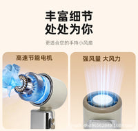 New Handheld Semiconductor Cooling Ice Compress Mini Fan Portable Necklace Digital Display Outdoor Pocket High-Speed Silent Fan