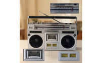 Cassette Player with Stereo Boombox  Convenient Boombox for Music Lovers, Indoor Audio