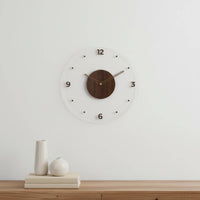 Acrylic Wall Clock Easy to Read House Decoration Mirror Surface for Living Room