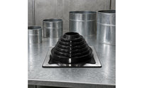 Roof tube Flashing Heat Resistant Silicone Roof Flashing Stepped Cone Square Base tube Boot